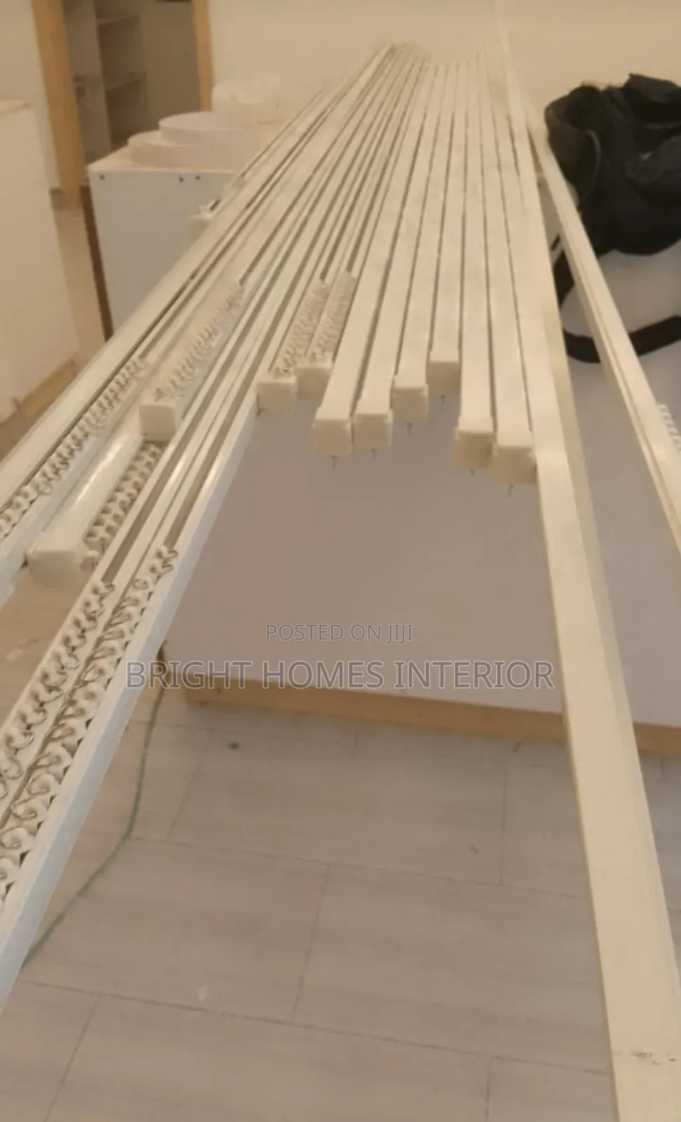 Window Curtain Rails Ceiling Mounting Single Track Rail