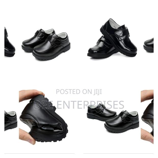 Boys Quality Leather Back to School Shoes