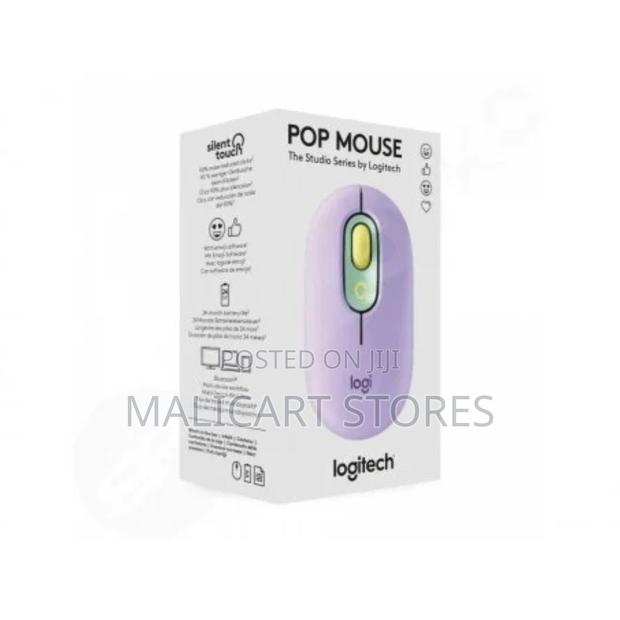 Logitech Pop Wireless Mouse With Emoji Button Function–Blast–