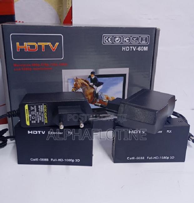 HDTV Tx/Rx 1080p Extends Hdmi Signals Up to 60 Meters