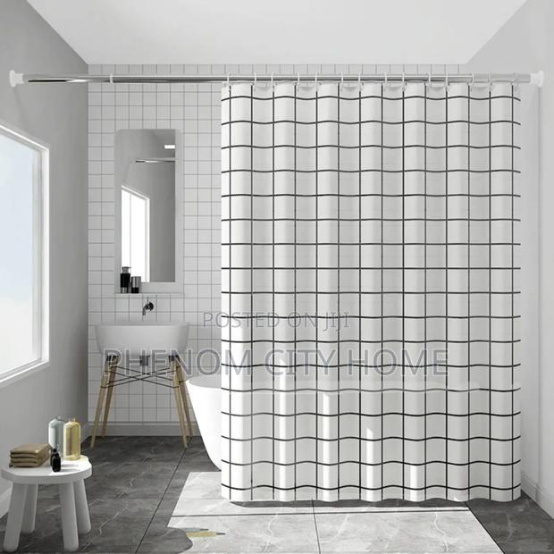 Peva Bath Curtains Available - main view