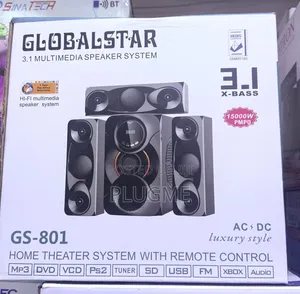 3.1ch Globalstar Gs-801 Subwoofer Sound System