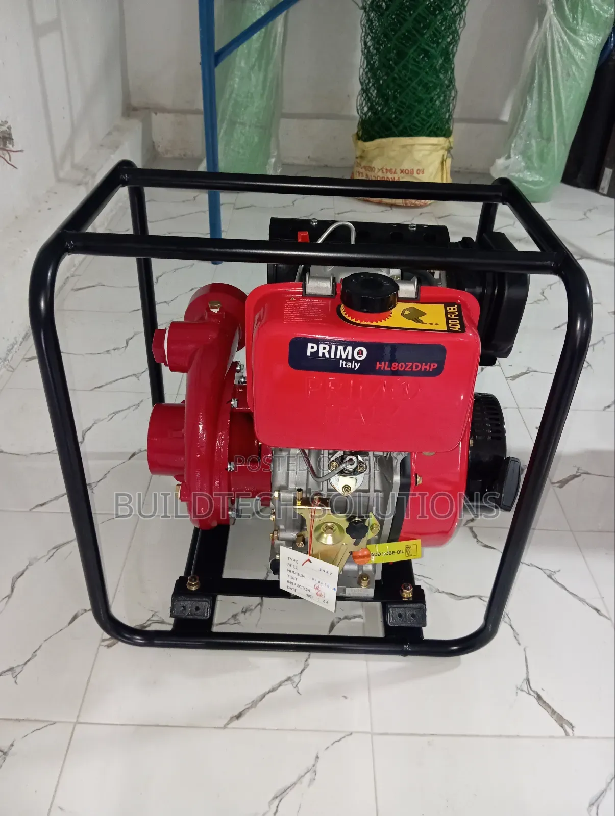 Water Pump 16 H.P
