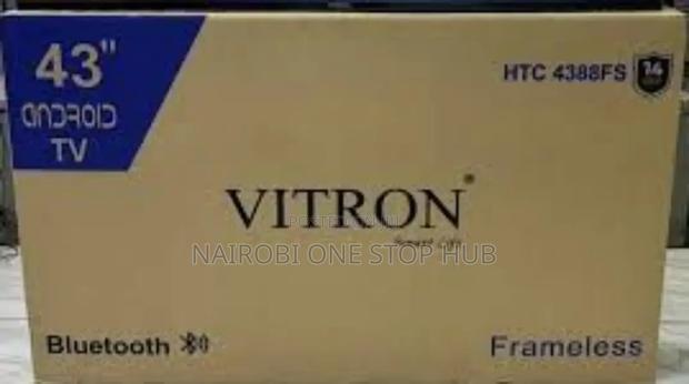 Vitron 43" Inch Bluetooth Enabled Frameless Smart Android Tv - main view