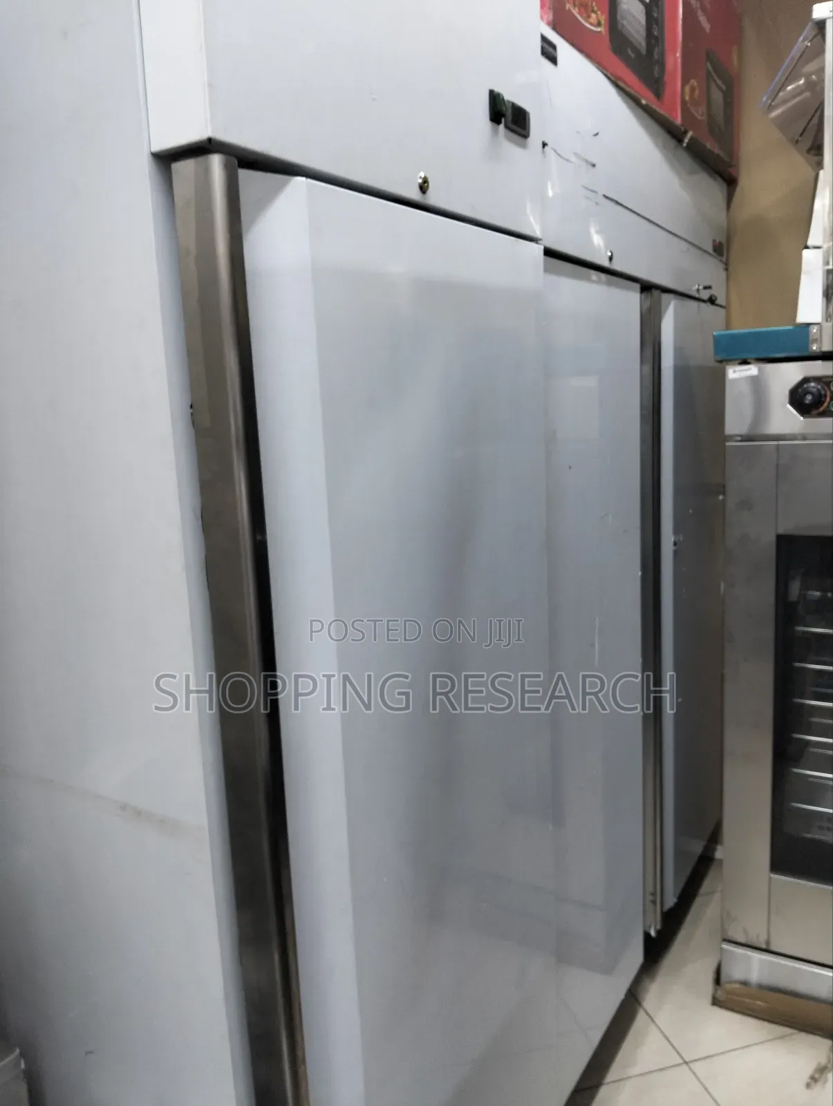 Stainless Steel Showcase Chiller Double-door