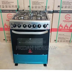 60*65 Eurochef Free Standing 3 Gas Burner +1 Electric Cooker