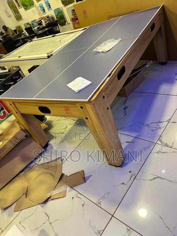 3-in-1 Multi Pool Table – Tennis, Dining Pool
