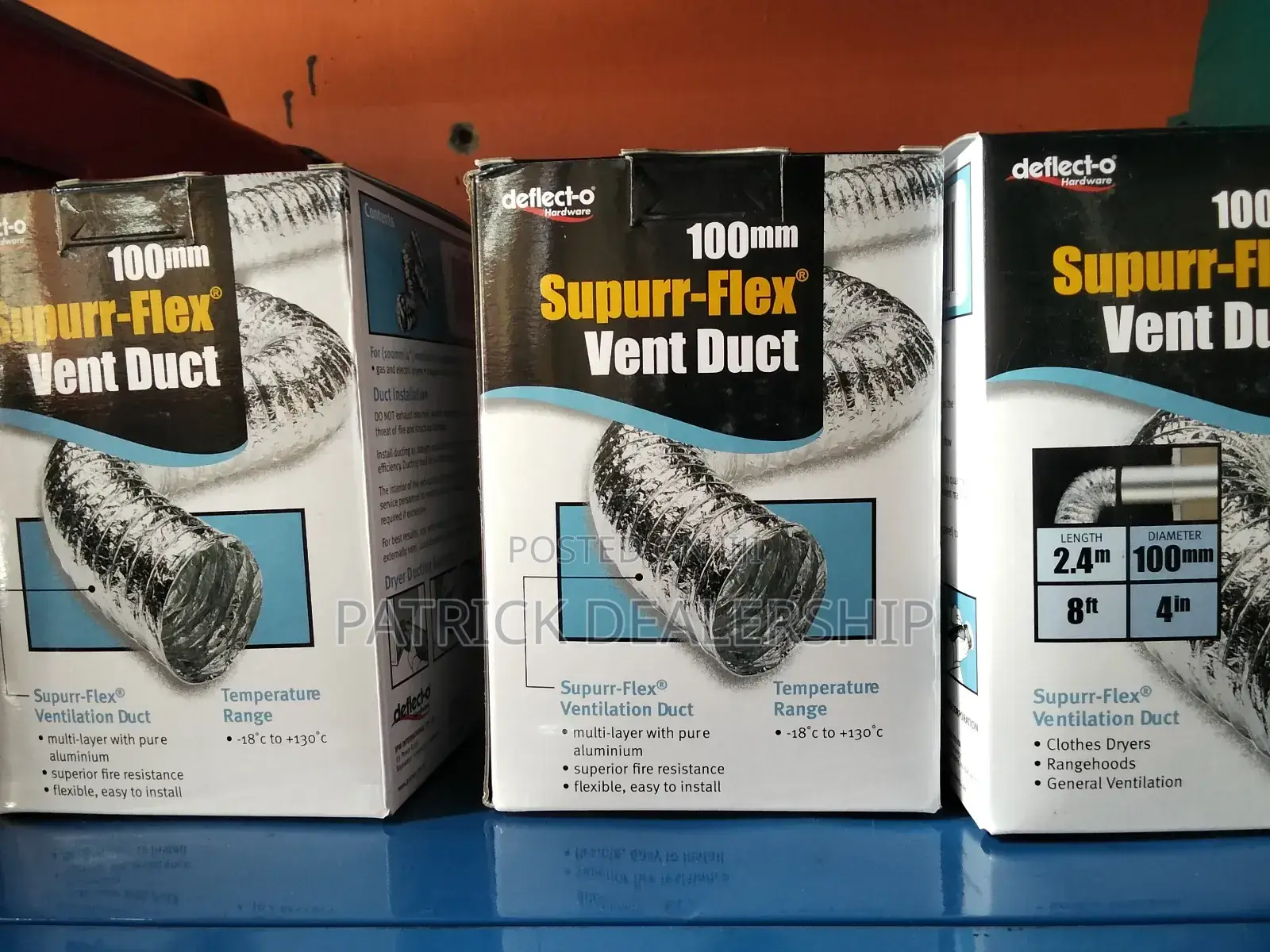 Aluminum Ventilation Duct/Super-Flex Duct