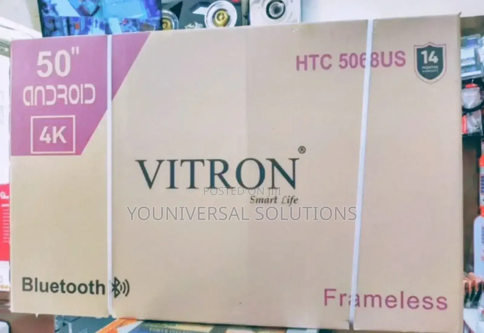 Vitron 50inch Smart Tv Android