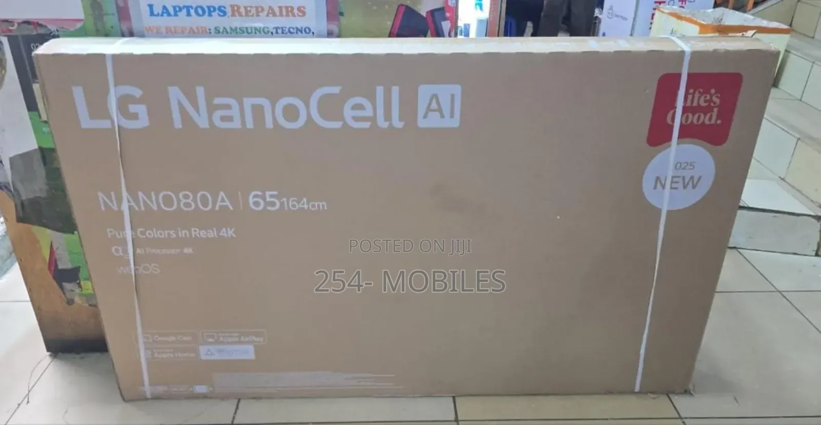 65 Inch Lg Nanocell Ai Nano80 Smart Tv 2025