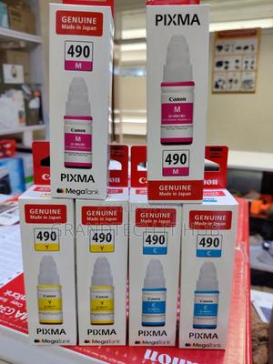 Canon Pixma Gi-490 Colors Ink Bottle - main view