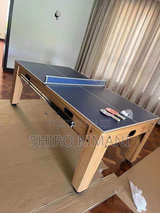 Multi Pool Table – Pool, Tennis Hockey Combo