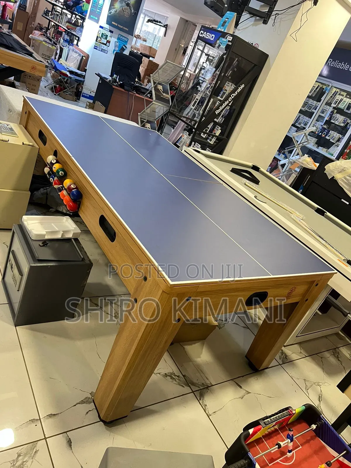 3-in-1 Multi Game Pool Table – Space Saving
