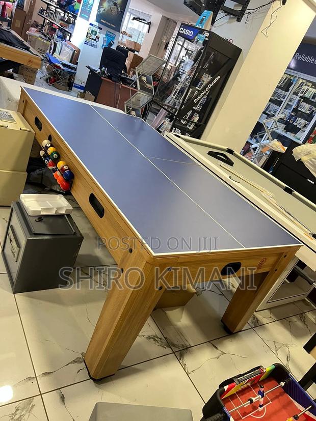 3-in-1 Multi Game Pool Table – Space Saving