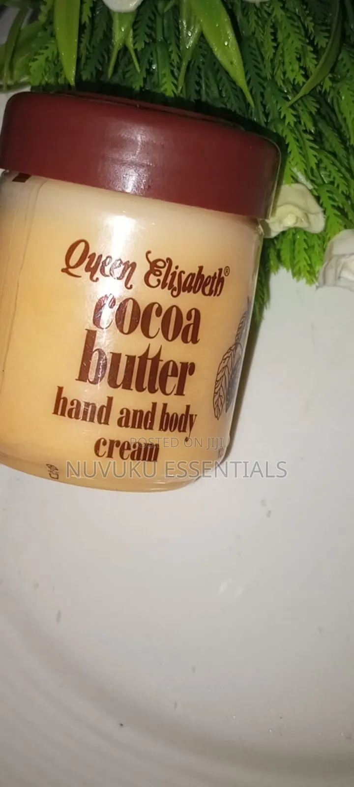 Queen Elizabeth Hand and Body Cream.