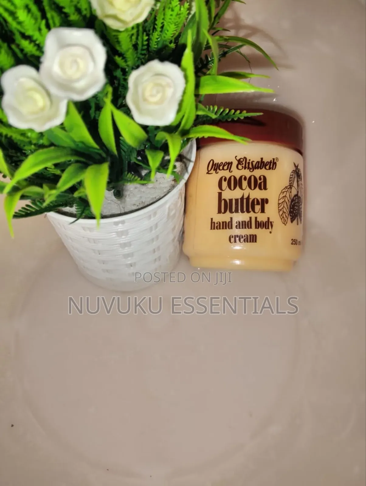 Queen Elizabeth Hand and Body Cream.