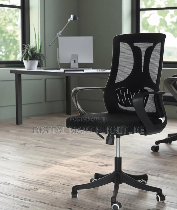 Office Chair: Black Cheaper Leather Office Chair