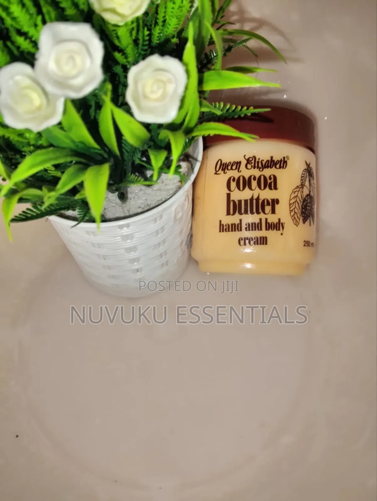 Queen Elizabeth Hand and Body Cream.