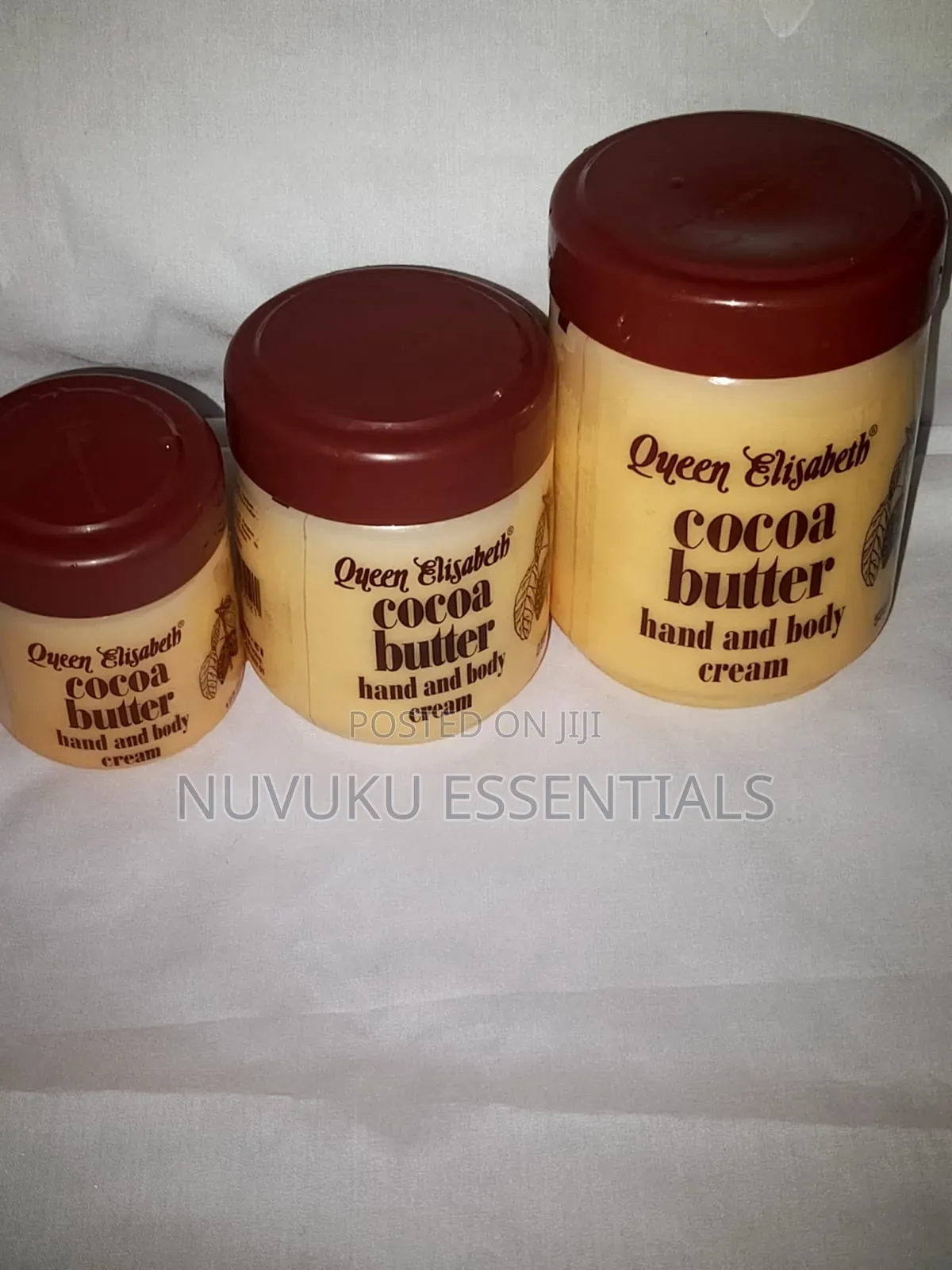 Queen Elizabeth Hand and Body Cream.