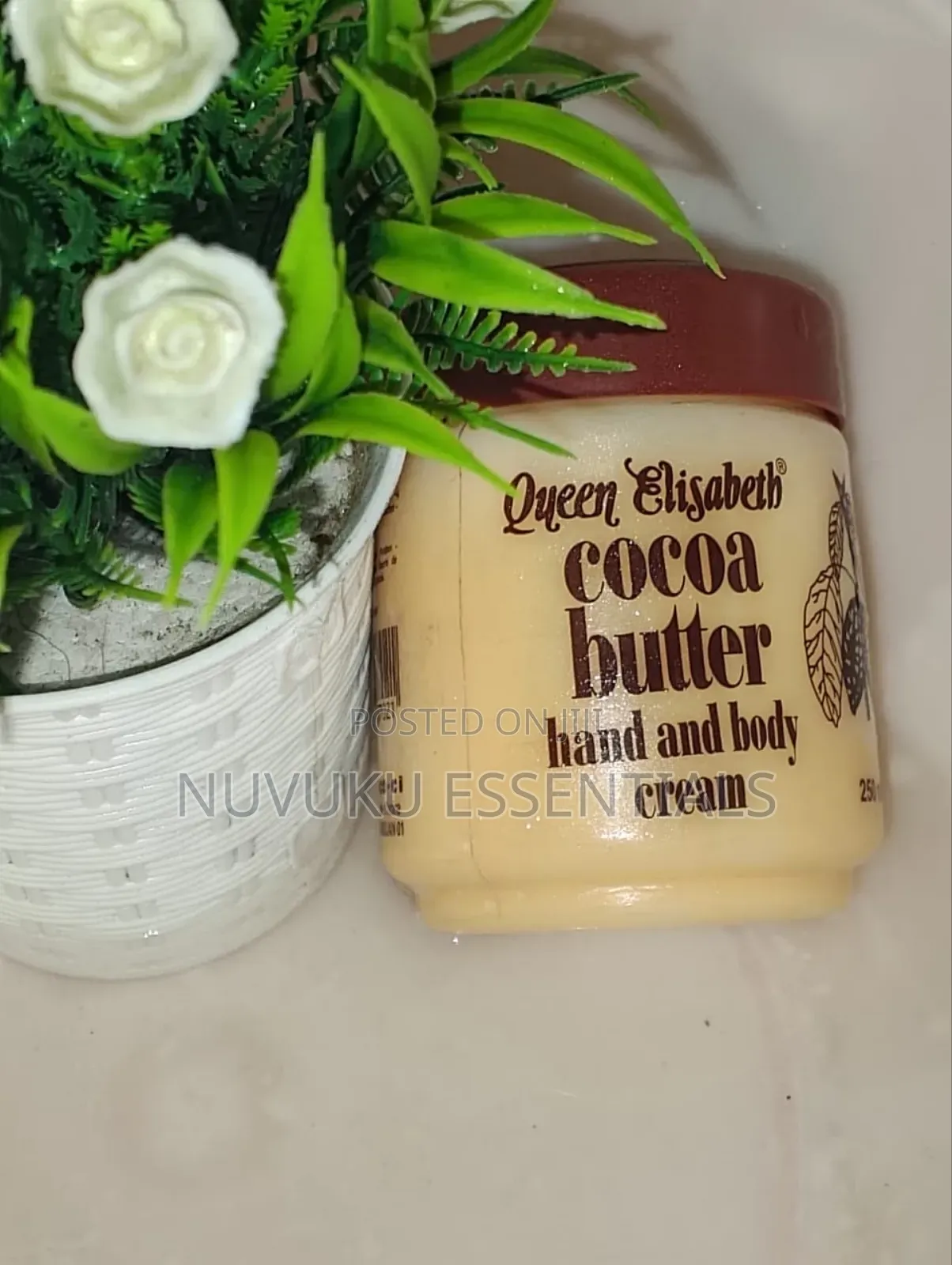 Queen Elizabeth Hand and Body Cream.