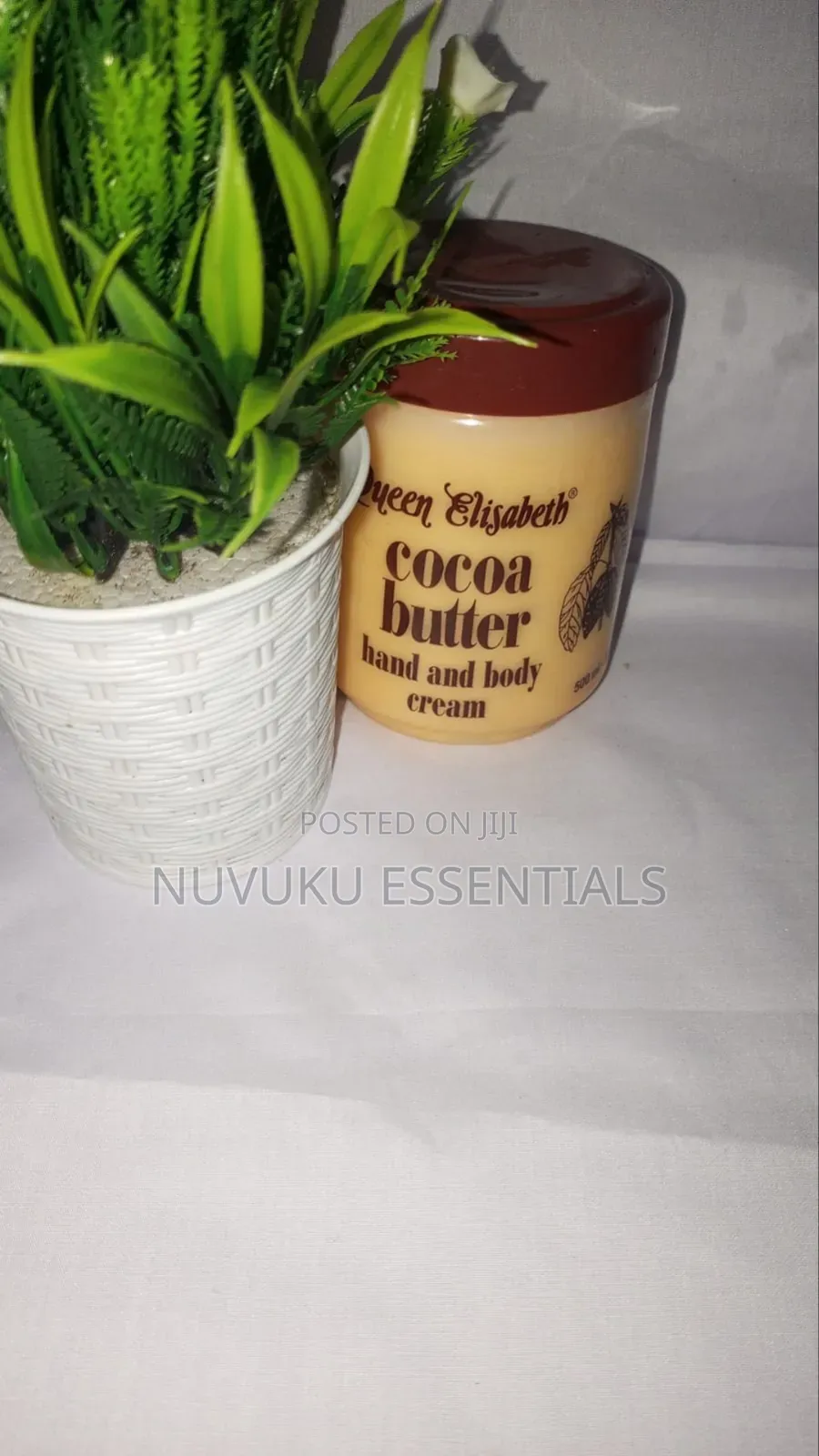 Queen Elizabeth Hand and Body Cream.