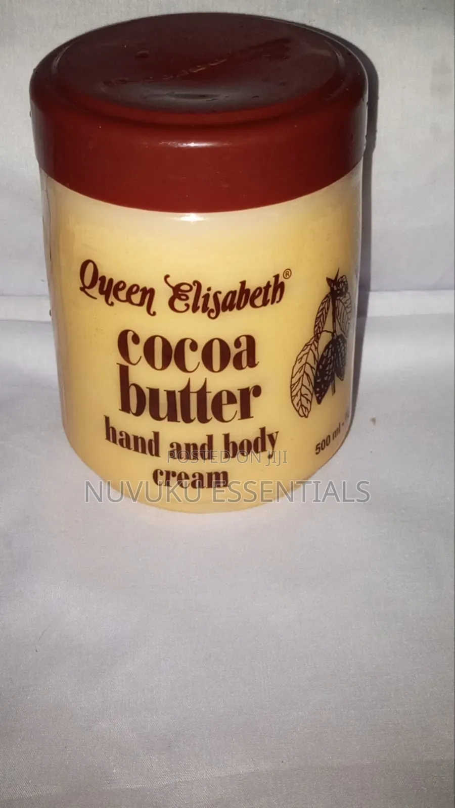 Queen Elizabeth Hand and Body Cream.