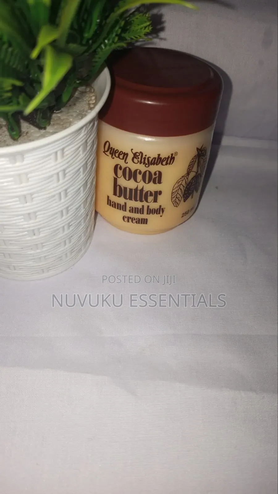 Queen Elizabeth Hand and Body Cream.