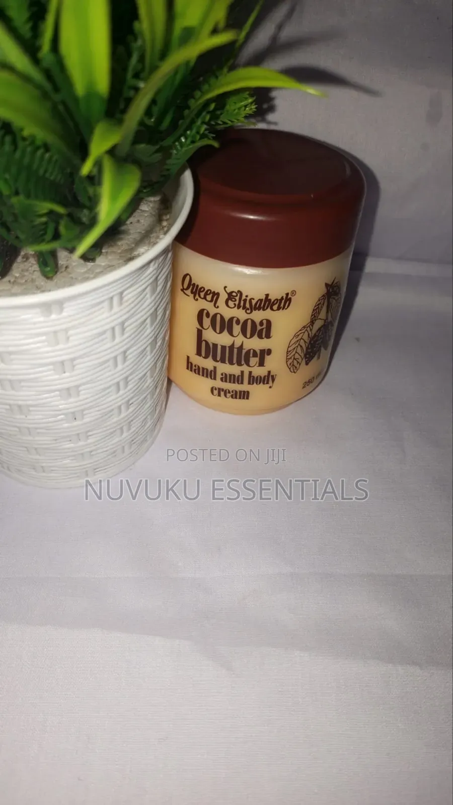 Queen Elizabeth Hand and Body Cream.