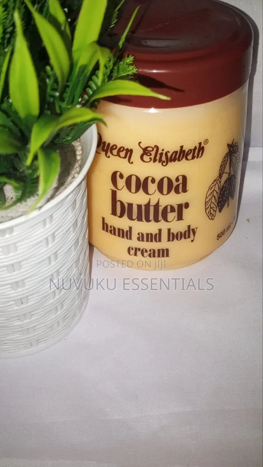 Queen Elizabeth Hand and Body Cream.