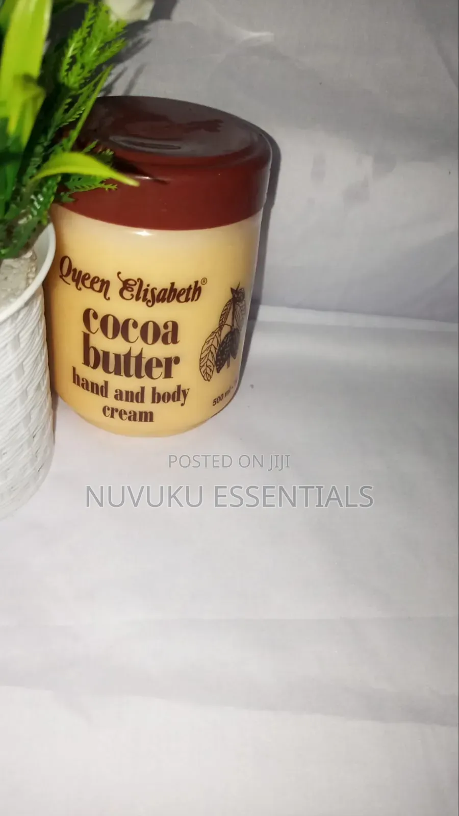 Queen Elizabeth Hand and Body Cream.