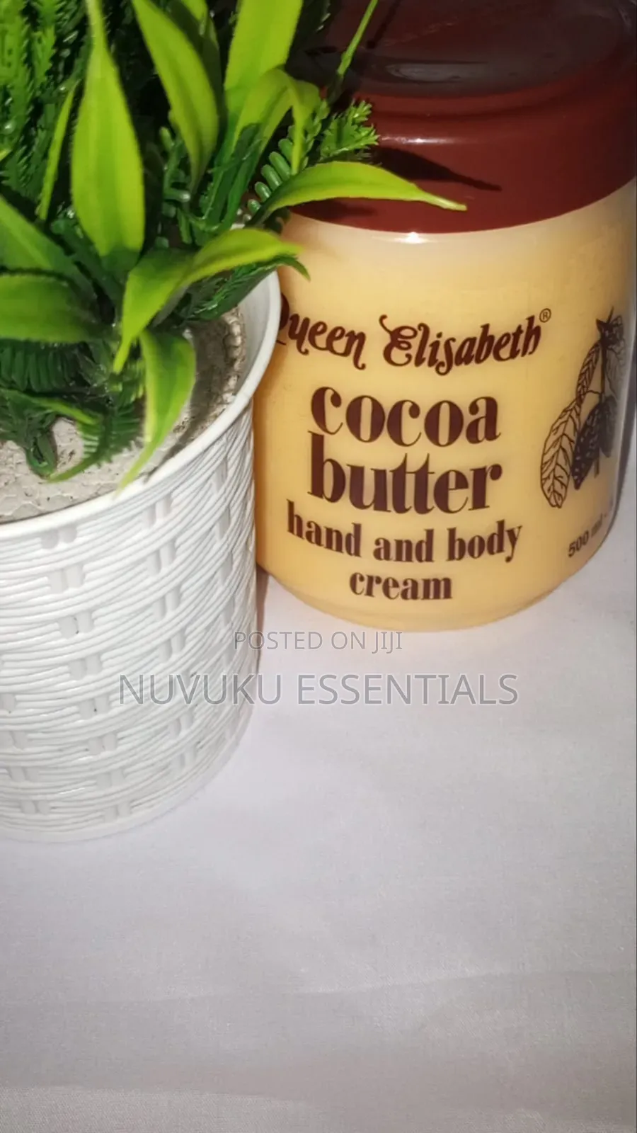 Queen Elizabeth Hand and Body Cream.