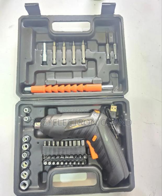 48 Piece Rechargeable Screwdriver Tool Sets