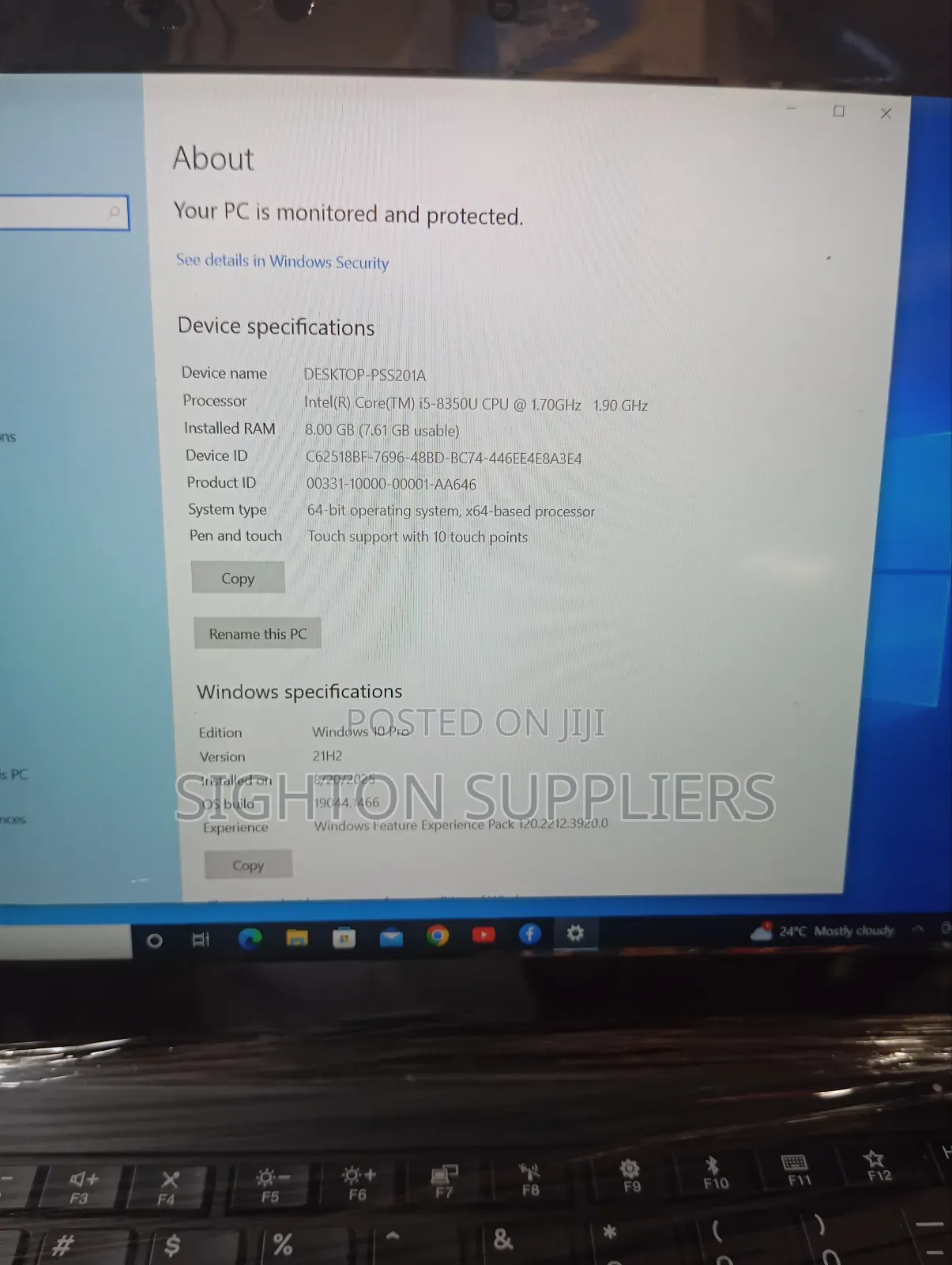 Laptop Lenovo ThinkPad X280 8GB Intel Core I5 SSD 256GB