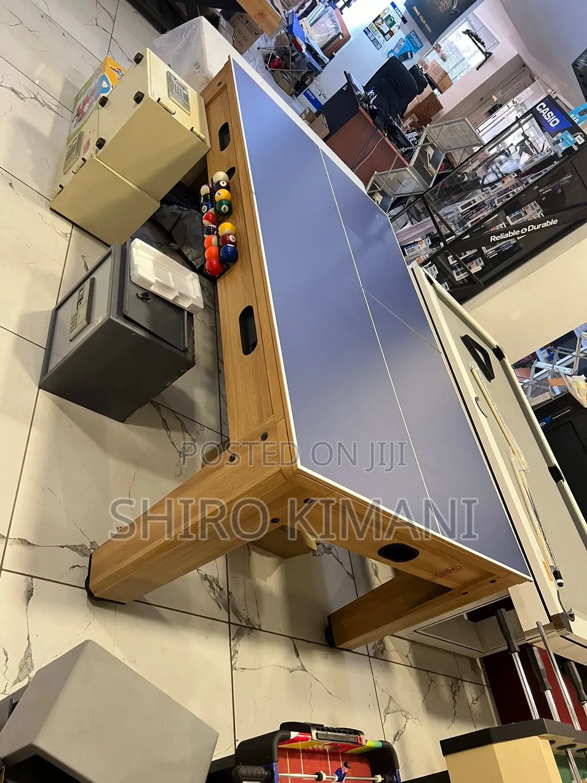 Multi Pool Table – Billiards, Tennis Dining
