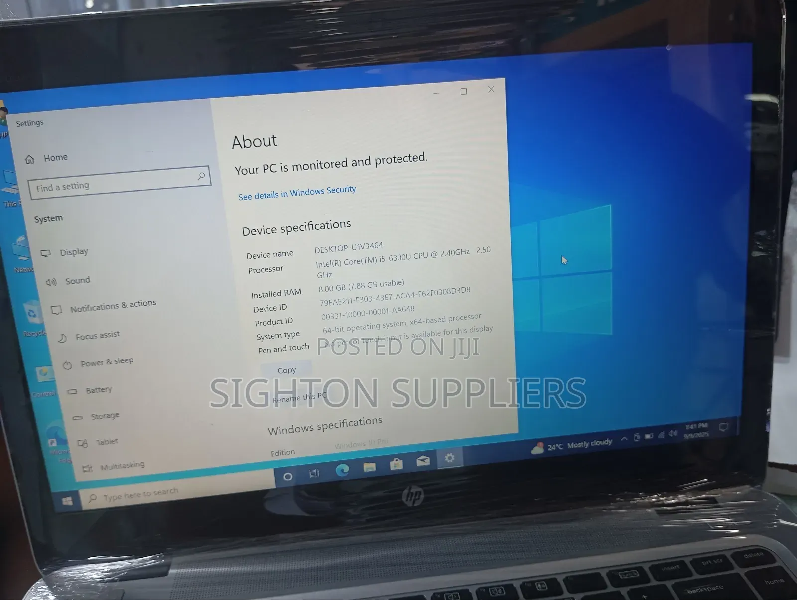 Laptop HP EliteBook 840 G3 8GB Intel Core I5 SSD 256GB