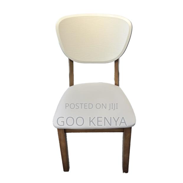 Dining Chair; Curve-Back Leather Dining Chair - thumbnail 2