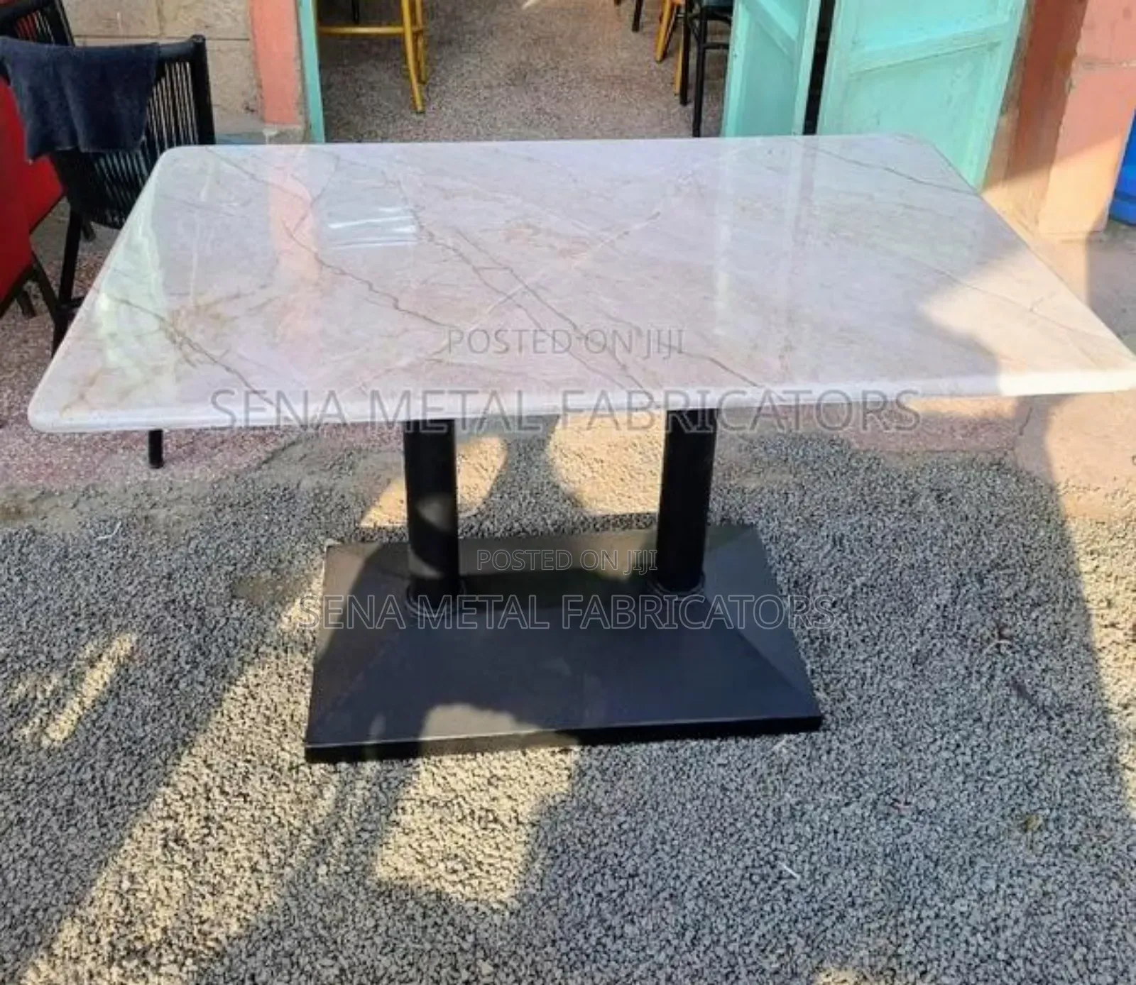 Restaurant Double-Leg Stand Table