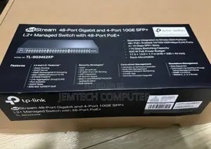 Tp-Link Jetstream 48-Port Poe Gigabit Managed Switct 4port 10ge Sfp+