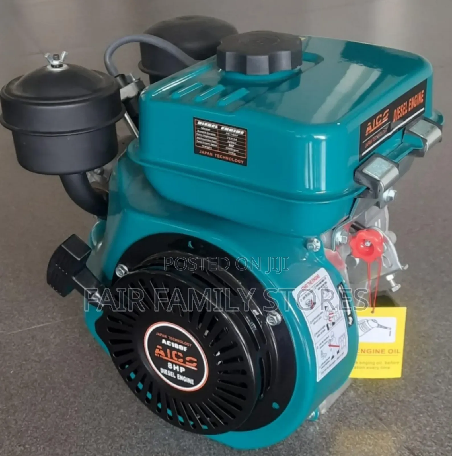 8hp Air Cooled Diesel Engine