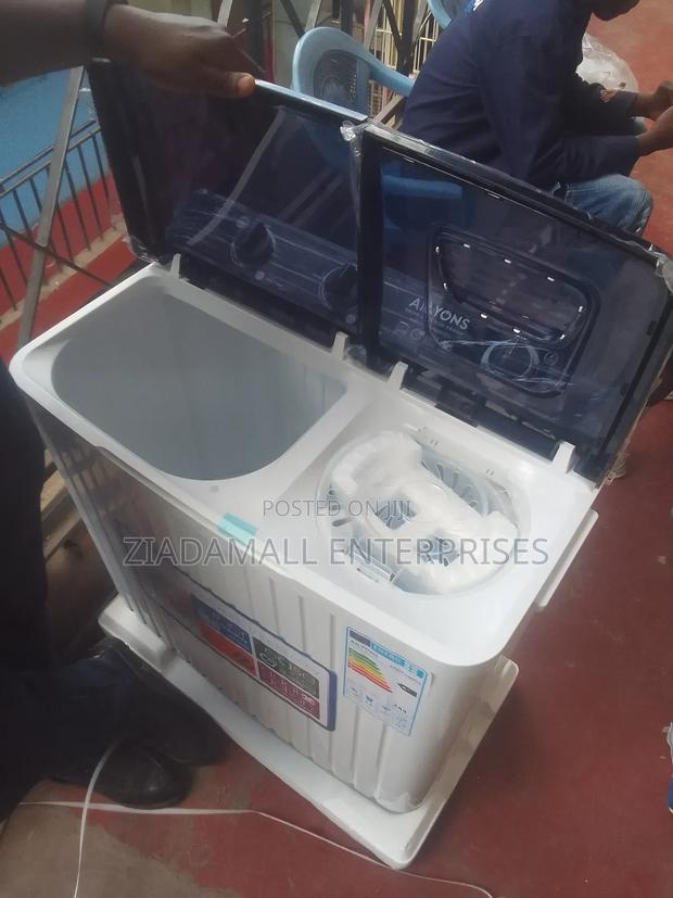 Ailyons 8kg Twin Tub Washer – Clean Clothes, Less Effort