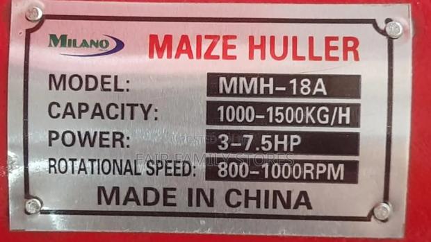 Milano Maize Huller 1500kg/H - thumbnail 2