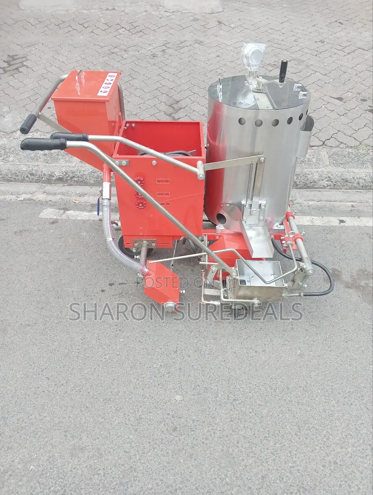 Heavy Duty Handheld Road Marking Machine