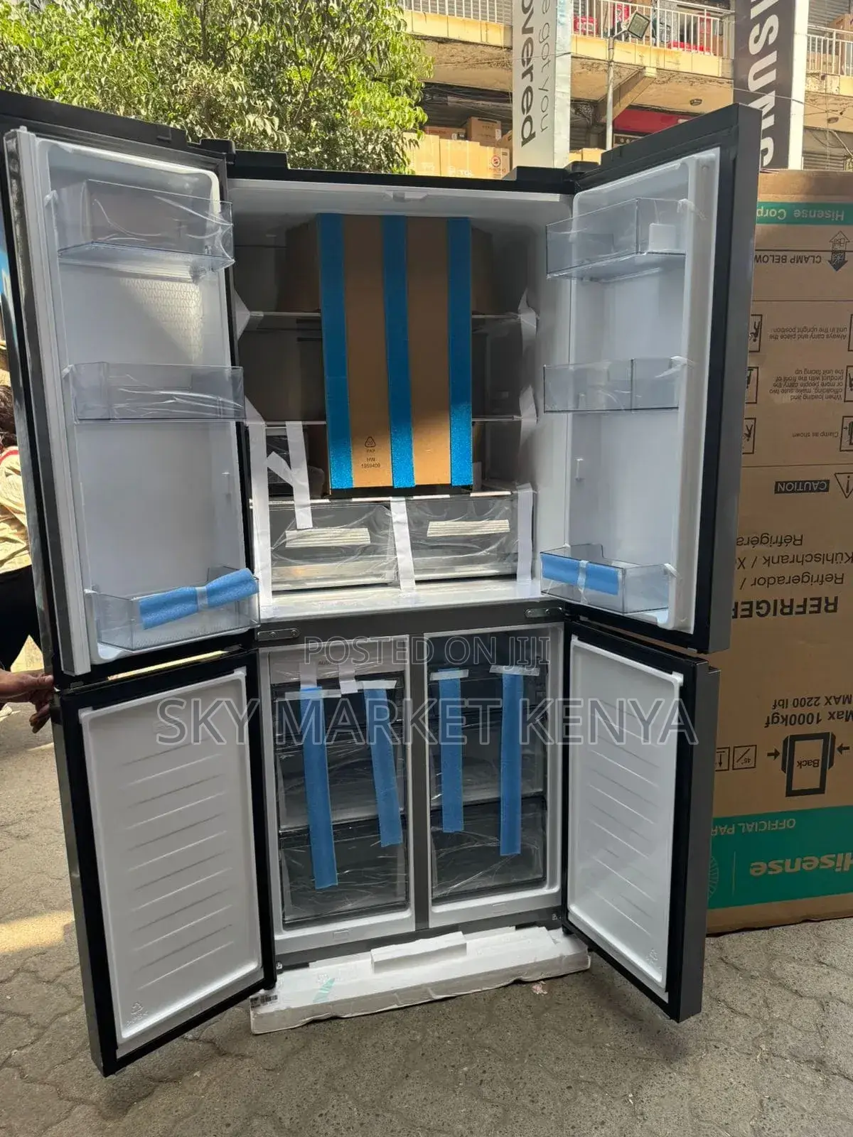 Hisense Ref 470drz 470 Litres Four Doors Fridge