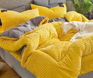 Yellow Velvet Duvet