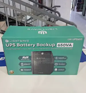 Lightwave 650va Ups - Easy Monitoring 650va Ups