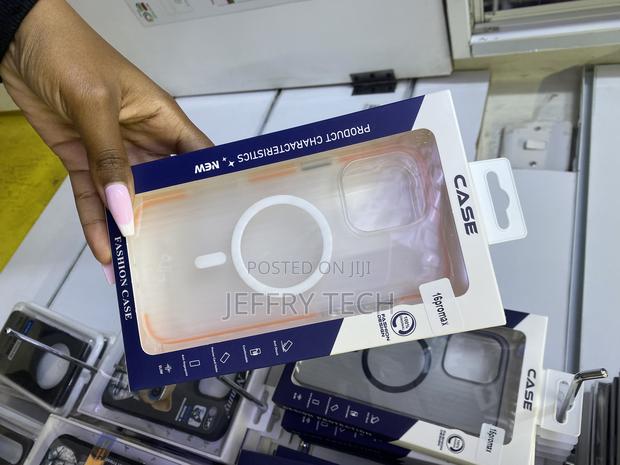 Minker iPhone 16 Pro Max Clear Case With Magsafe Antiyellow - thumbnail 2