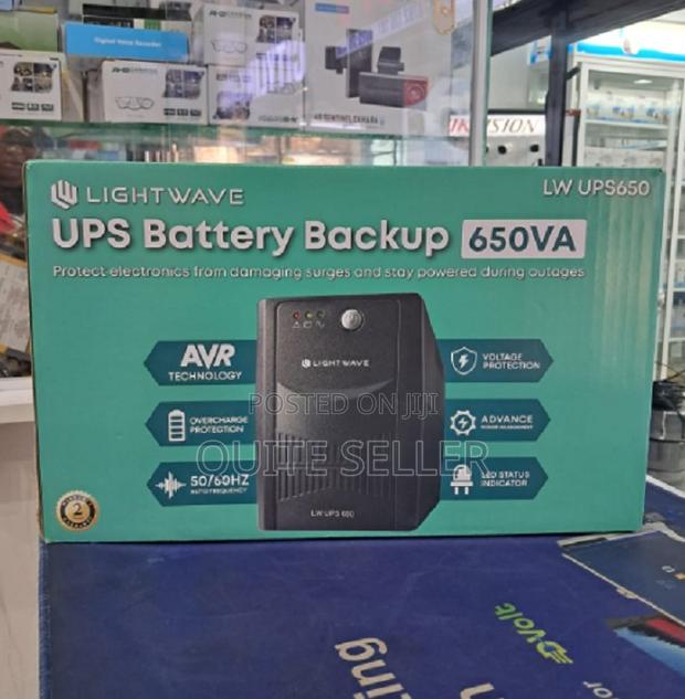 Lightwave 650va Back-Up Ups With Uninterrupted Connectivity - main view
