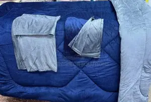 Navy Blue Warm Velvet Duvet