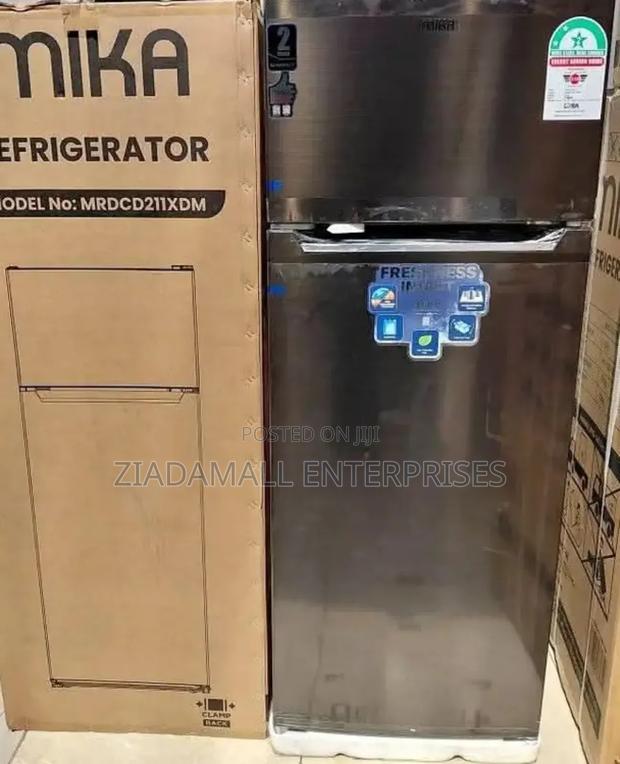 Upgrade Your Kitchen With Mika's 211l Double Door Refrigerator