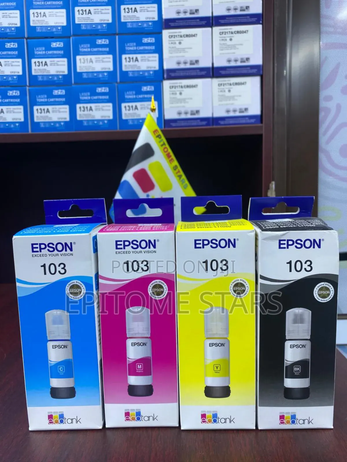 Epson Ecotank Et_2721 Inks 103 Yield Above 5,500 Copies